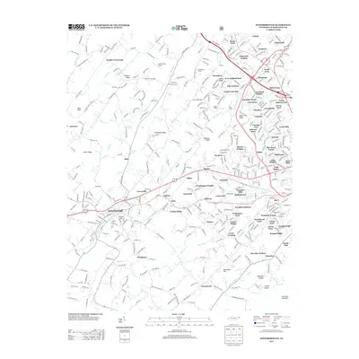 2013 Map of Jonesborough, 2013 Print