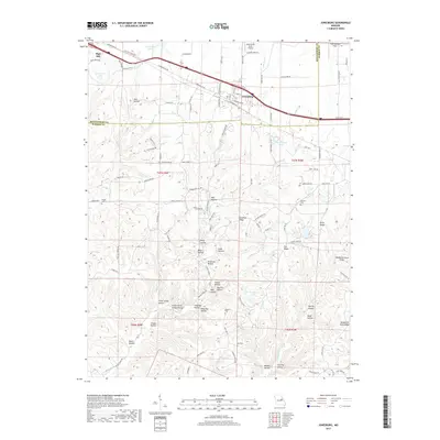 2017 Map of Jonesburg, 2017 Print