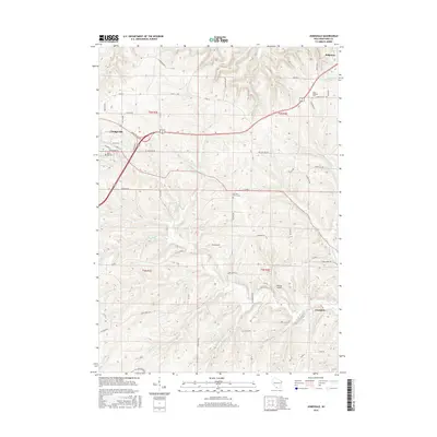 2016 Map of Jonesdale, 2016 Print