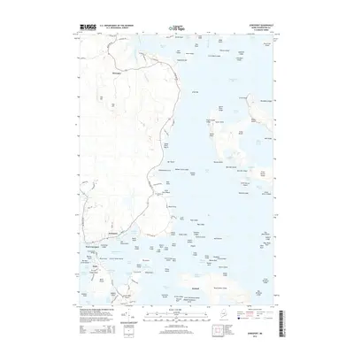 2014 Map of Jonesport, 2014 Print