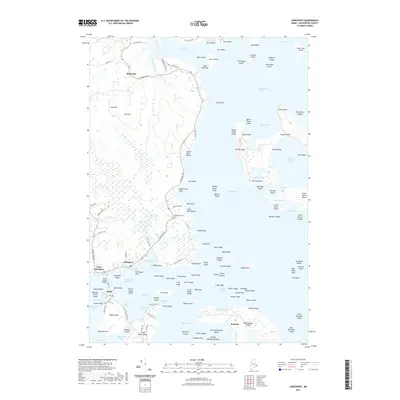 2021 Map of Jonesport, 2021 Print