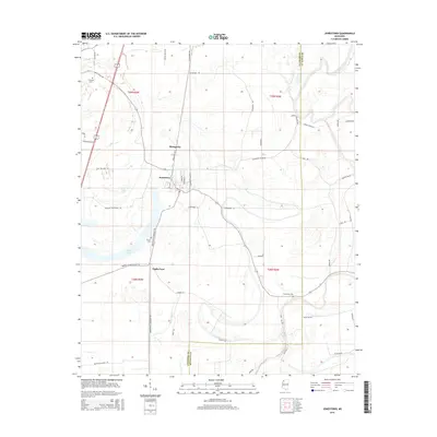 2015 Map of Jonestown, 2015 Print