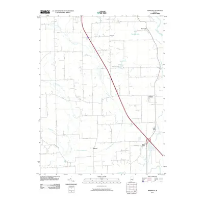 2010 Map of Jonesville, 2010 Print