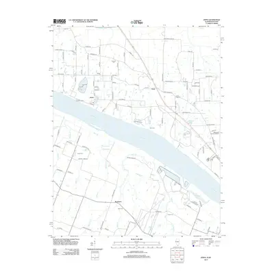 2012 Map of Joppa, 2012 Print