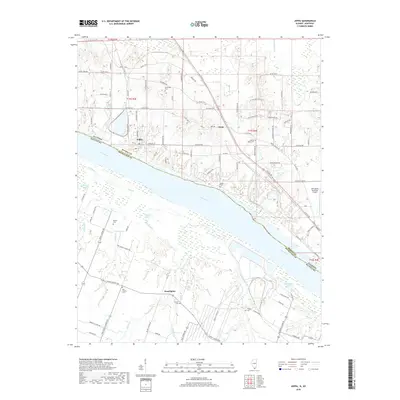2018 Map of Joppa, 2018 Print