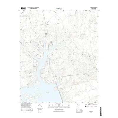 2017 Map of Jordan, 2017 Print