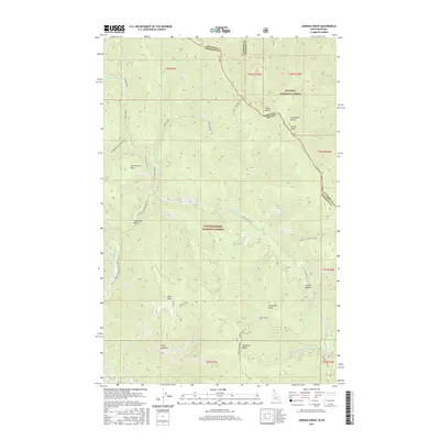 2017 Map of Jordan Creek, 2017 Print