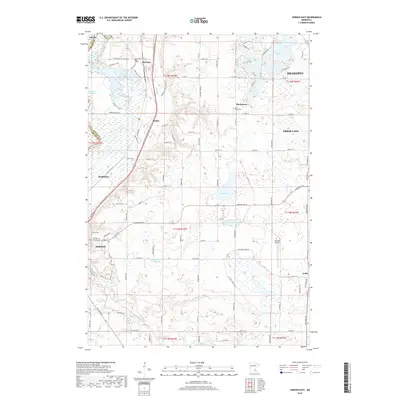 2019 Map of Jordan East, 2019 Print