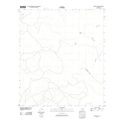 2010 Map of Jordan Gap, 2010 Print