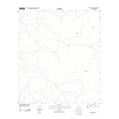 2012 Map of Jordan Gap, 2012 Print