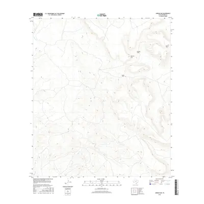 2016 Map of Jordan Gap, 2016 Print