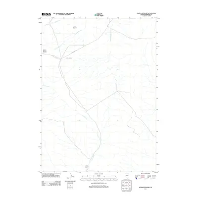 2011 Map of Jordan Meadow, 2011 Print