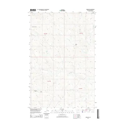 2014 Map of Jordan NE, 2014 Print
