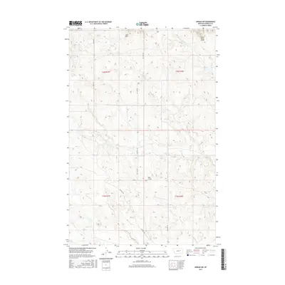 2017 Map of Jordan NW, 2017 Print