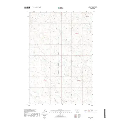 2020 Map of Jordan NW, 2020 Print