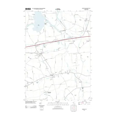 2013 Map of Jordan, 2013 Print