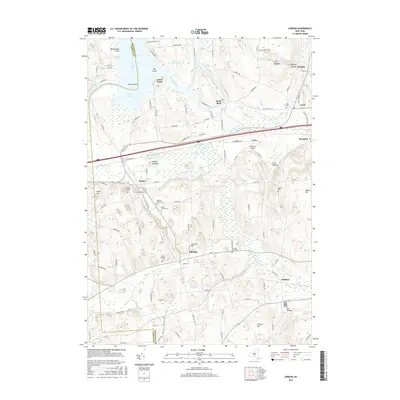 2016 Map of Jordan, 2016 Print
