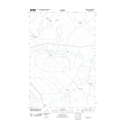 2011 Map of Jordan SE, 2011 Print