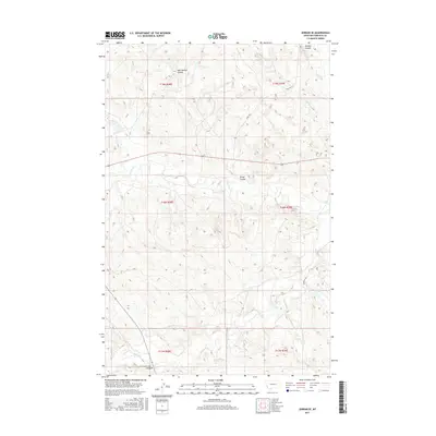 2017 Map of Jordan SE, 2017 Print