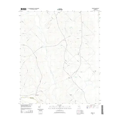 2014 Map of Jordan, 2014 Print