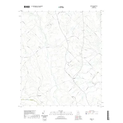 2020 Map of Jordan, 2020 Print