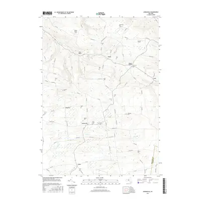 2016 Map of Jordanville, 2016 Print