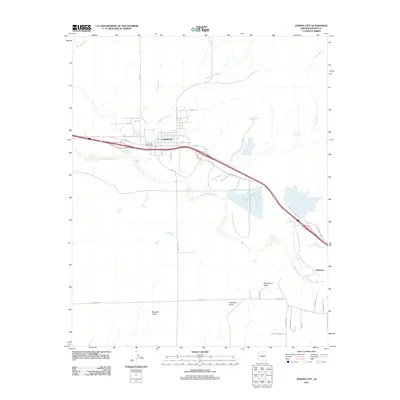 2011 Map of Joseph City, 2011 Print