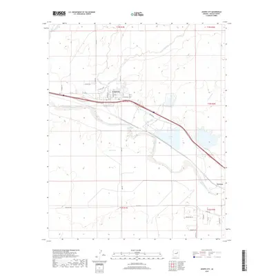 2018 Map of Joseph City, 2018 Print