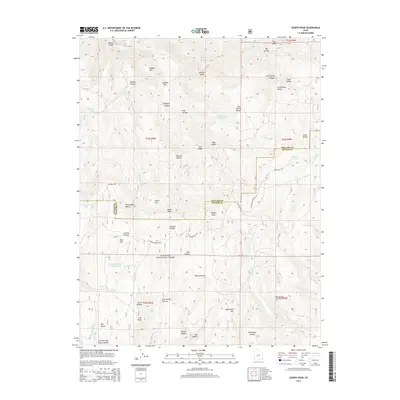 2014 Map of Joseph Peak, 2014 Print