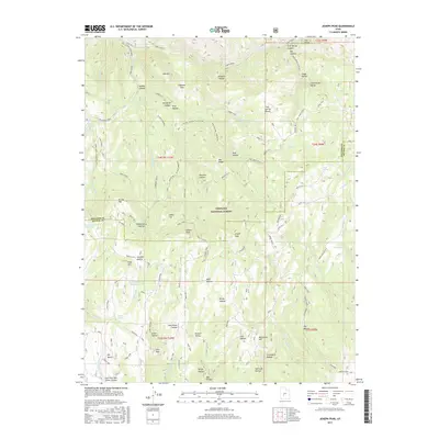 2017 Map of Joseph Peak, 2017 Print