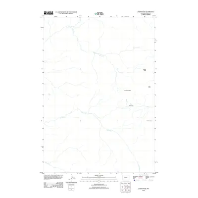2012 Map of Joseph Peak, 2012 Print