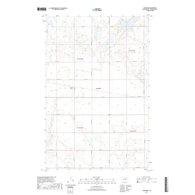2017 Map of Josephine, 2017 Print
