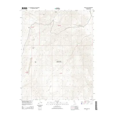 2015 Map of Joshua Flats, 2015 Print