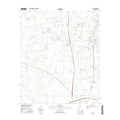 2016 Map of Joshua, 2016 Print