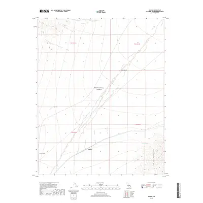 2018 Map of Joshua, 2018 Print