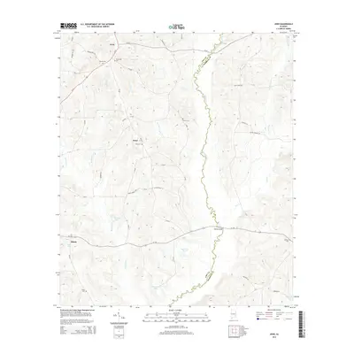 2014 Map of Josie, 2014 Print