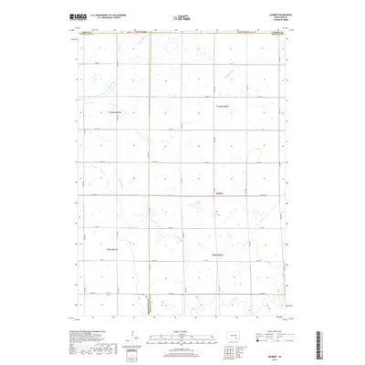 2017 Map of Joubert, 2017 Print