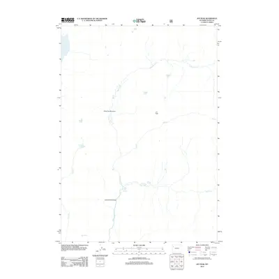 2012 Map of Joy Peak, 2012 Print