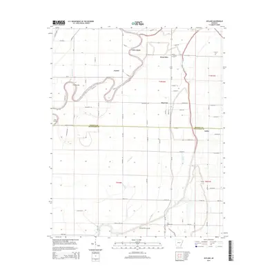2014 Map of Joyland, 2014 Print