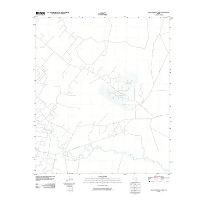 2010 Map of Juan Cordona Lake, 2010 Print
