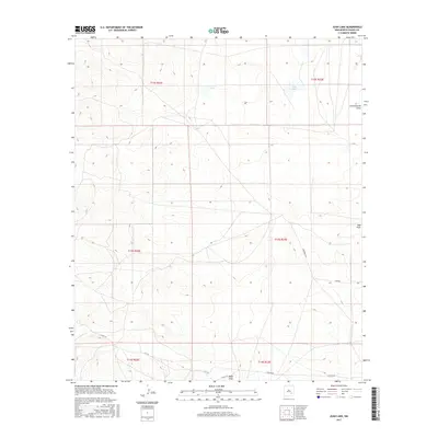 2017 Map of Juan Lake, 2017 Print