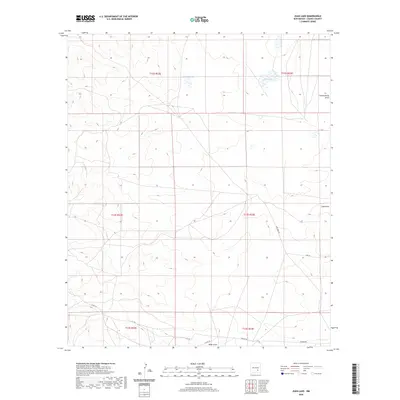2020 Map of Juan Lake, 2020 Print