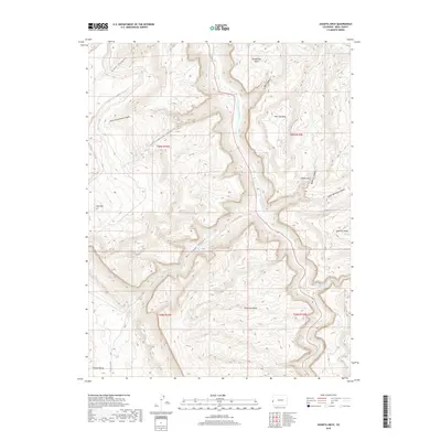 2019 Map of Juanita Arch, 2019 Print
