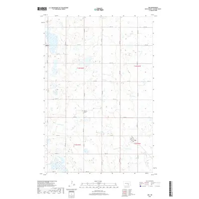2018 Map of Jud, 2018 Print