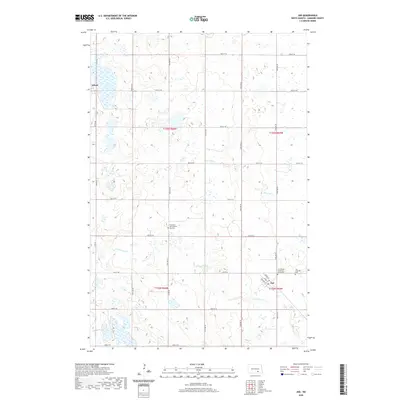 2020 Map of Jud, 2020 Print
