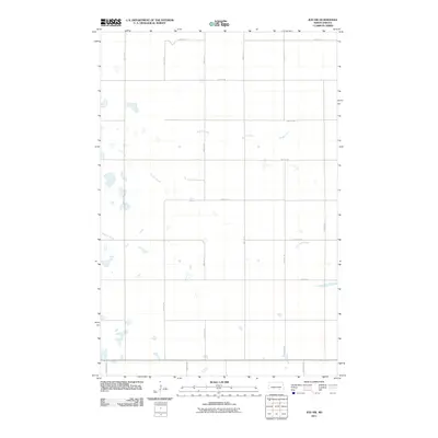 2011 Map of Jud NW, 2011 Print