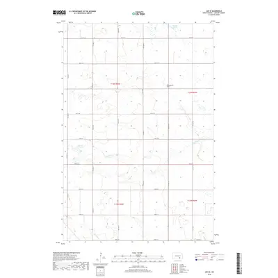 2018 Map of Jud SE, 2018 Print