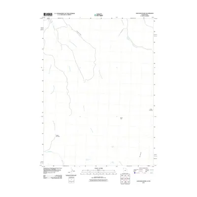 2011 Map of Judd Mountain, 2011 Print