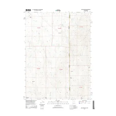 2014 Map of Judd Mountain, 2014 Print