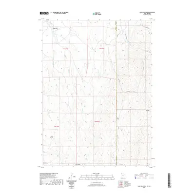 2020 Map of Judd Mountain, 2020 Print